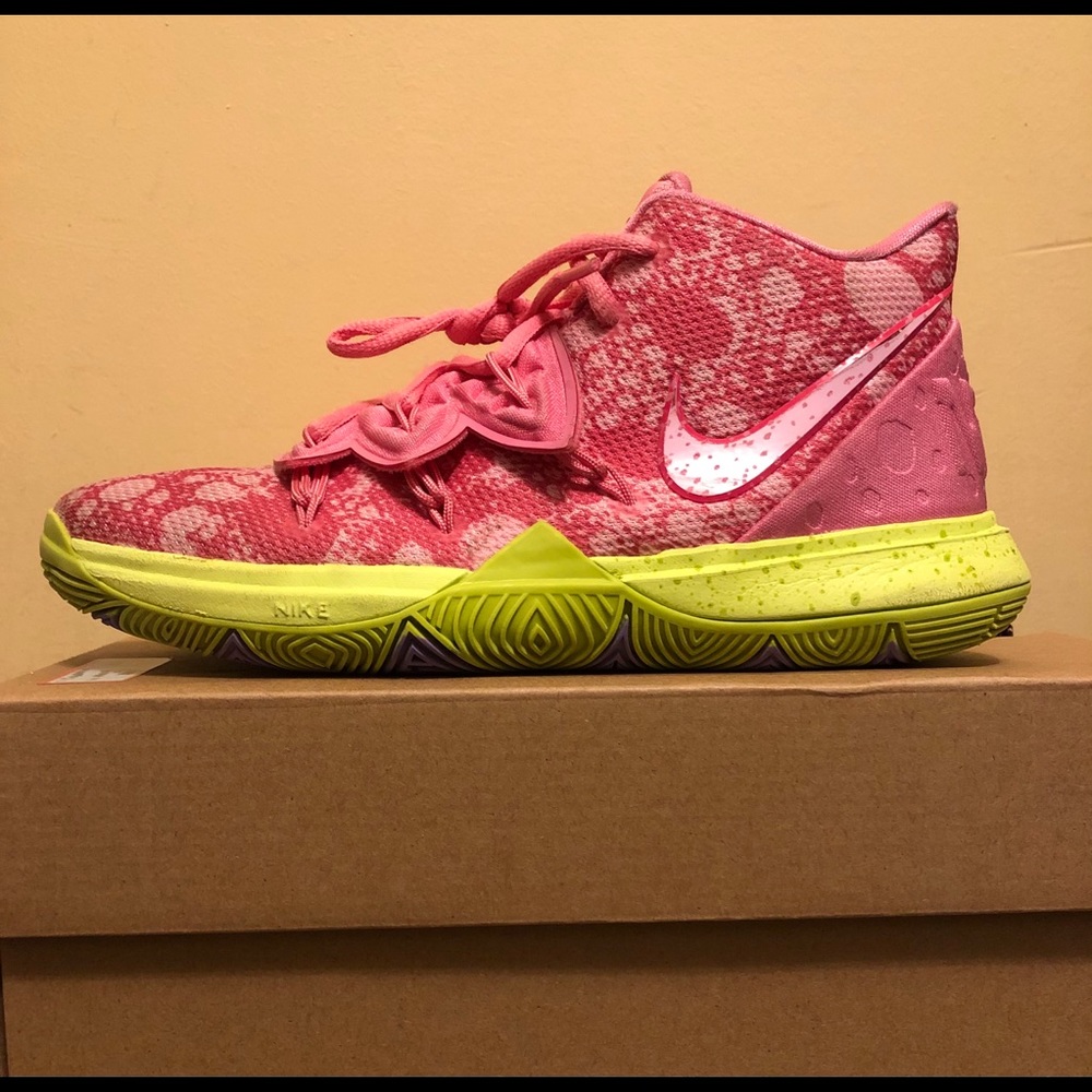 Kyrie 5 Spongebob Patrick’s 🤩Good Used Condition